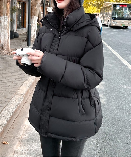 【美品】fusalp フード付き　ダウン　 ブラック　コート　防水コート　極暖 美品】fusalp フード付き ダウン ブラック コート 防水コート 極暖 美