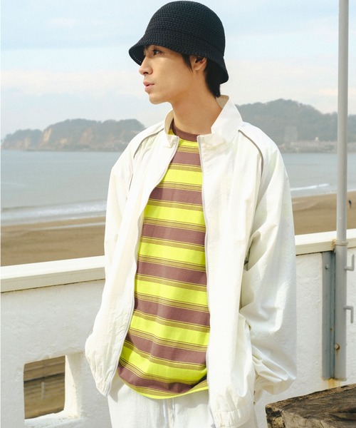 「WHIMSIC」 ナイロンブルゾン FREE ホワイト メンズ_画像4