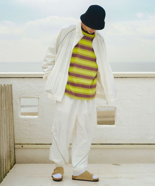 「WHIMSIC」 ナイロンブルゾン FREE ホワイト メンズ_画像8