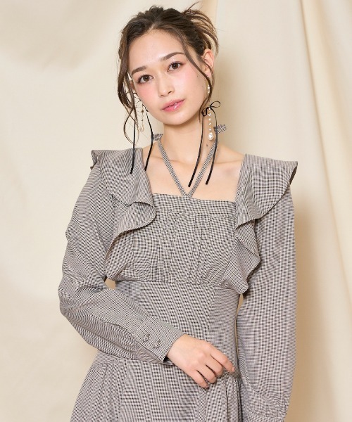 WILLSELECTION（ウィルセレクション） ワンピース ネックリボン