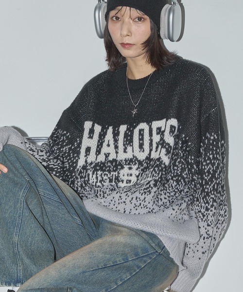 Anchor Smith（アンカー スミス） ニット セーター ピクセルフェード