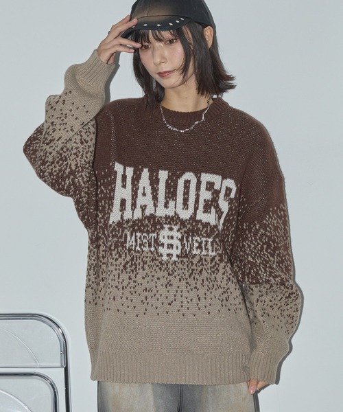 Anchor Smith（アンカー スミス） ニット セーター ピクセルフェード