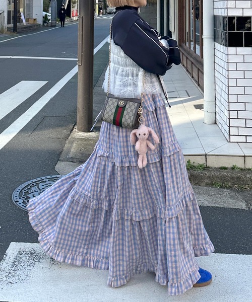 「Alley by w closet」 ノースリーブブラウス FREE オフホワイト レディース_画像6