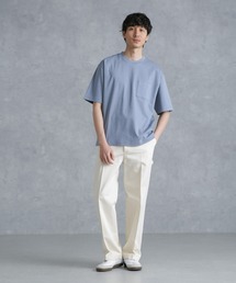 「NANO universe」 半袖Tシャツ L グレー系その他4 メンズの画像5