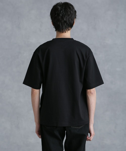 「NANO universe」 半袖Tシャツ L グレー系その他4 メンズの画像8