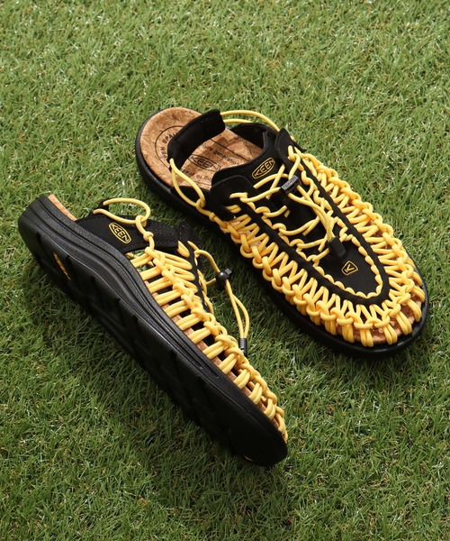 「KEEN」 サンダル 29.0cm イエロー メンズ_画像5