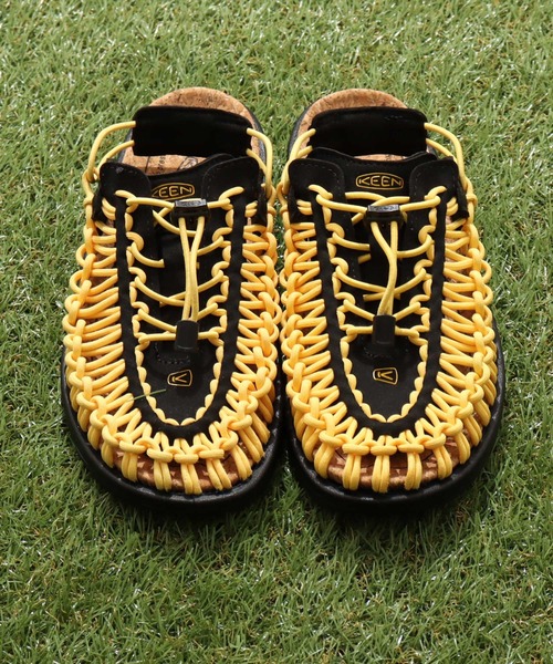 「KEEN」 サンダル 29.0cm イエロー メンズ_画像6
