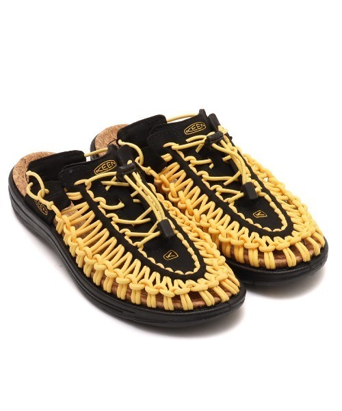 「KEEN」 サンダル 29.0cm イエロー メンズ_画像7