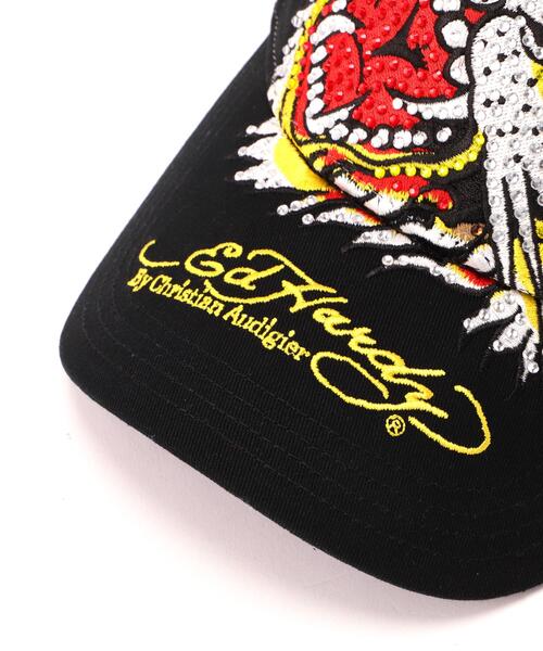Ed Hardy（エド・ハーディー） メッシュキャップ キャップ 帽子 Ed