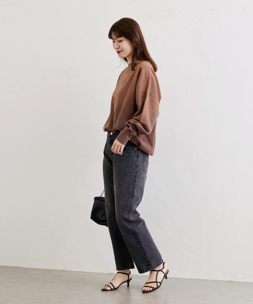 「RIDING HIGH」 スウェットカットソー FREE ピンク レディース_画像4