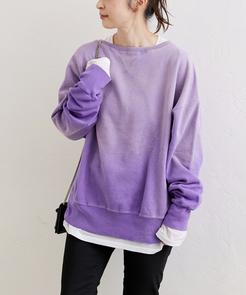 「RIDING HIGH」 スウェットカットソー FREE ピンク レディース_画像8