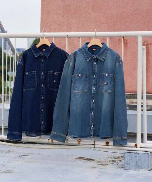Dickies（ディッキーズ） シャツ メカニックデニムシャツ メンズ