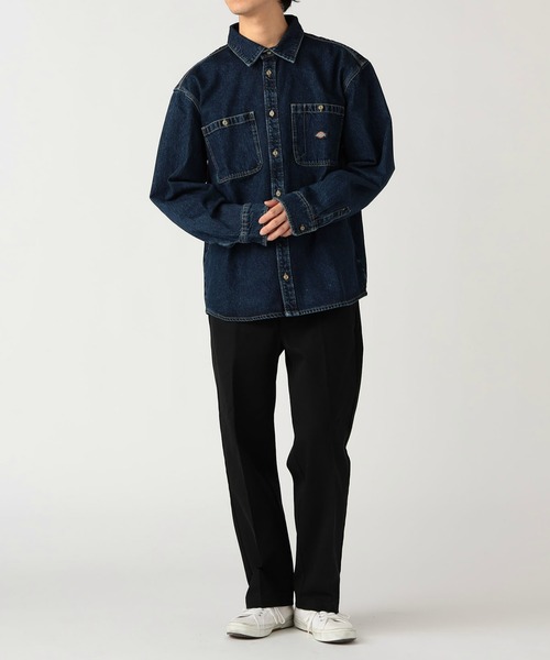 Dickies（ディッキーズ） シャツ メカニックデニムシャツ メンズ