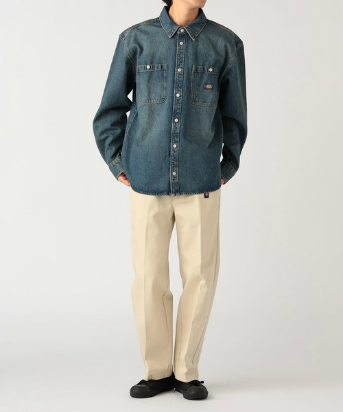 Dickies（ディッキーズ） シャツ メカニックデニムシャツ メンズ