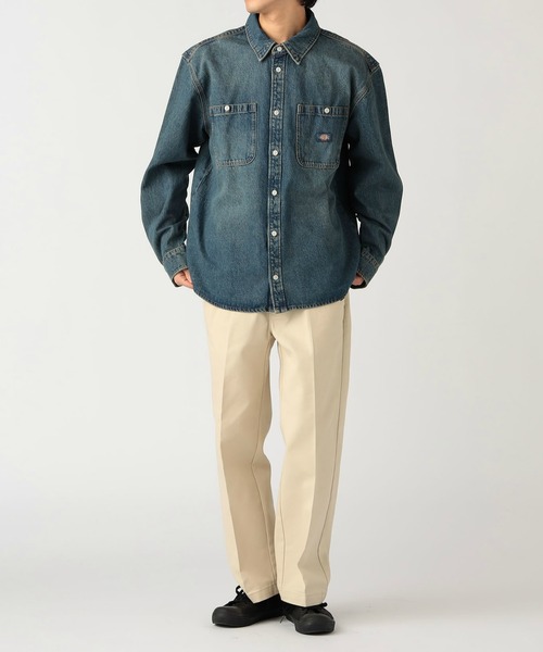Dickies（ディッキーズ） シャツ メカニックデニムシャツ メンズ