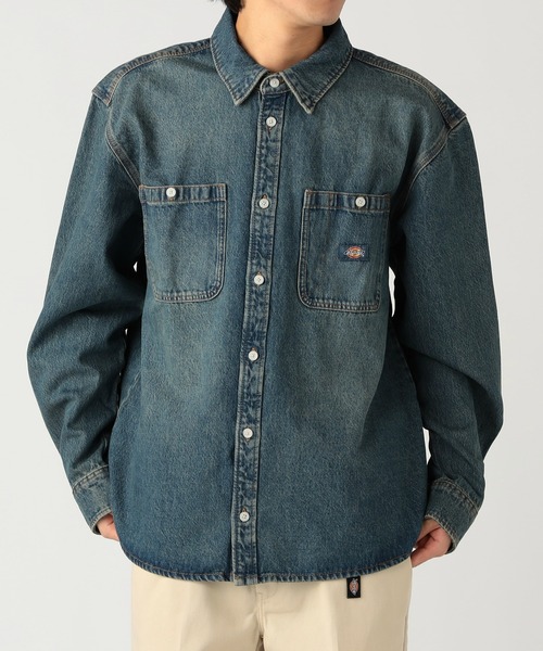 Dickies（ディッキーズ） シャツ メカニックデニムシャツ メンズ