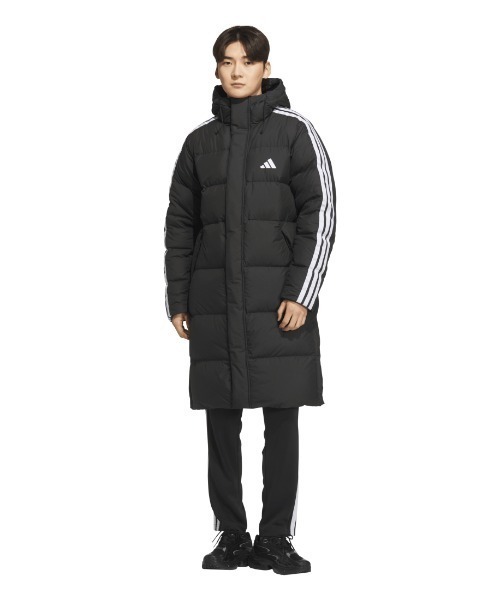 adidas（アディダス） ダウンジャケット ダウン スリーストライプス