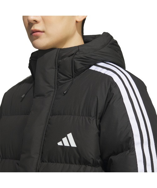 adidas（アディダス） ダウンジャケット ダウン スリーストライプス