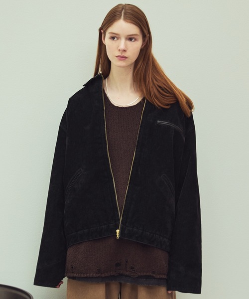 ASTRONOMY デニムジャケット gジャン OPENING ACT/ベロアデニムワーク