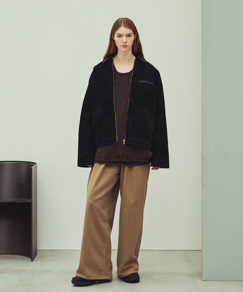 ASTRONOMY デニムジャケット gジャン OPENING ACT/ベロアデニムワーク