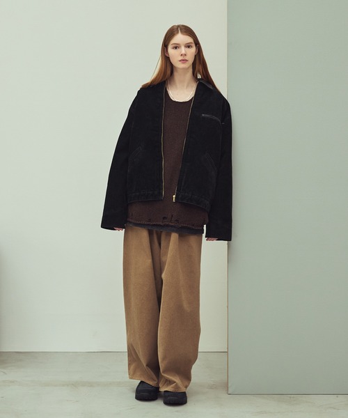 ASTRONOMY デニムジャケット gジャン OPENING ACT/ベロアデニムワーク