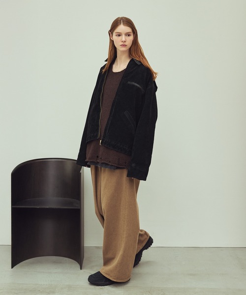 ASTRONOMY デニムジャケット gジャン OPENING ACT/ベロアデニムワーク