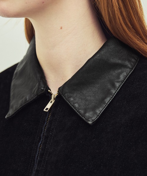 ASTRONOMY デニムジャケット gジャン OPENING ACT/ベロアデニムワーク