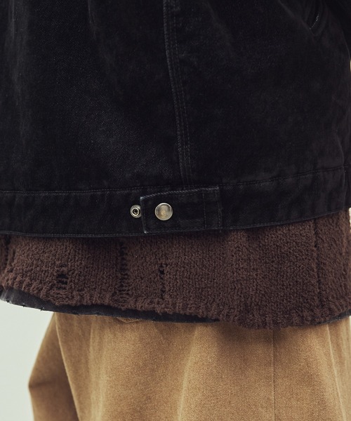 ASTRONOMY デニムジャケット gジャン OPENING ACT/ベロアデニムワーク