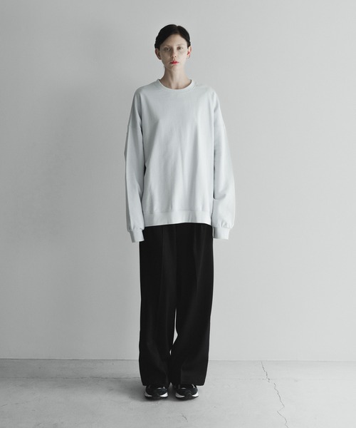 「remer」 スウェットカットソー SMALL モカ メンズ_画像7