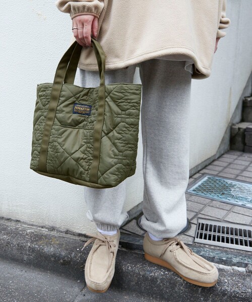 「FREAK'S STORE」 トートバッグ ONE SIZE ブラック レディース_画像2