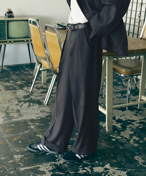 「Bleme」 スラックス M ベージュ メンズ_画像5