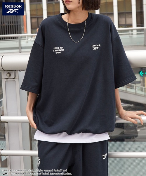 Reebok（リーボック） セットアップ M ダークネイビー レディース