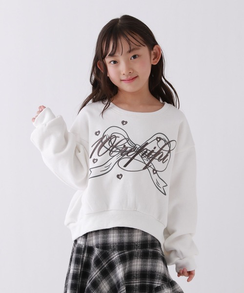 repipi armario（レピピアルマリオ） トレーナー 「10C REPIPI」リボン