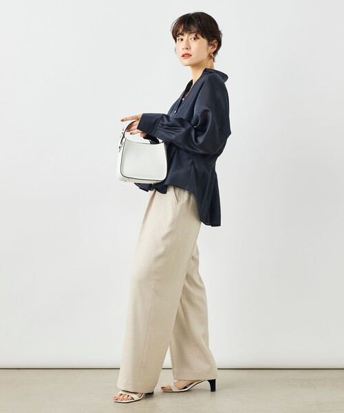 NOLLEY'S（ノーリーズ） ブラウス シャツ ウォッシャブルパール釦