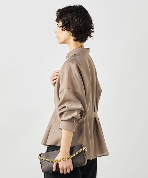 NOLLEY'S（ノーリーズ） ブラウス シャツ ウォッシャブルパール釦