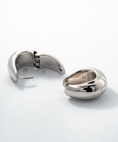TOM WOOD（トムウッド） フープ ピアス 「TOMWOOD」Ice Hoop Medium