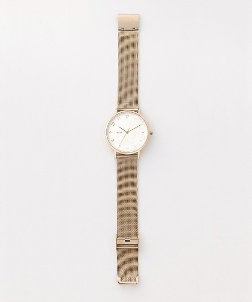 2024年　クリスマス限定色　KLONゴールドメッシュバンド時計 KLON ／ファッションブランド「KLON 」からクリスマス限定カラーの