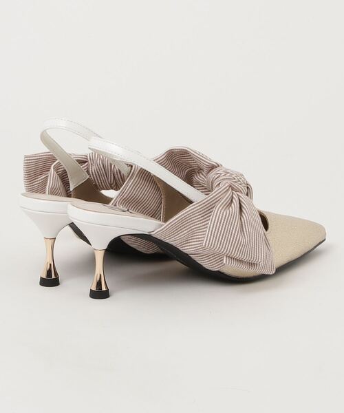 「SY UNITED ARROWS」 パンプス 23.5cm ゴールド レディース_画像2