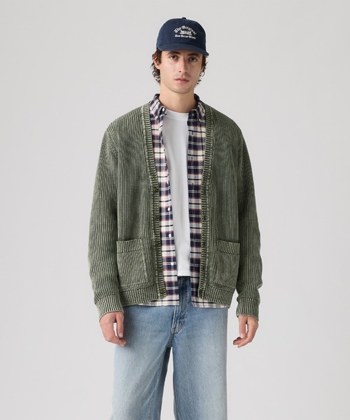 カーディガン Levi's/リーバイス バレンシアカーディガン メンズの画像