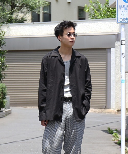 ☆koko☆　FR2GOLF ブラック シャツ Lサイズ KAIKO（カイコー） シャツ KAIKO Afford メンズ レディース : ZOZOTOWN