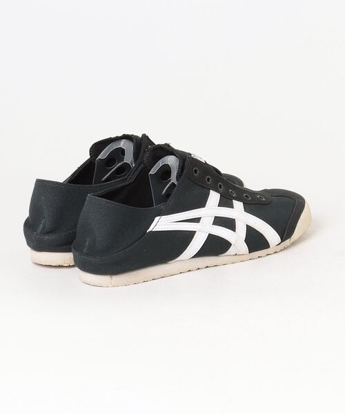 Onitsuka Tiger（オニツカタイガー） スリッポン 24 ブラック×ホワイト