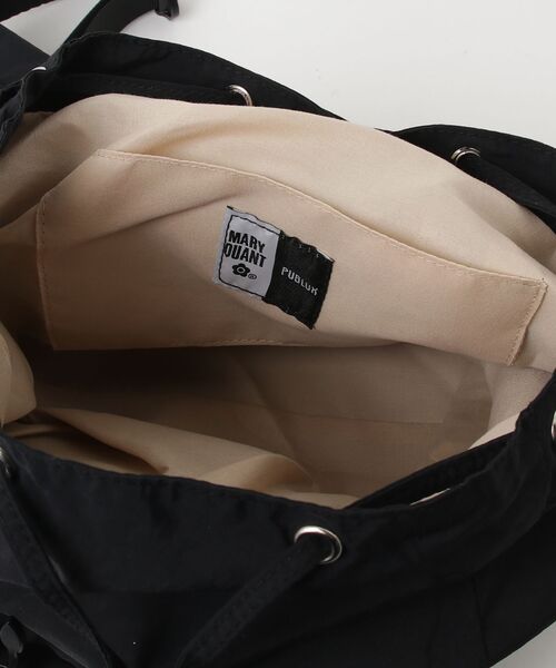 MARY QUANT（マリークヮント） ワンポイントリュック - ブラック