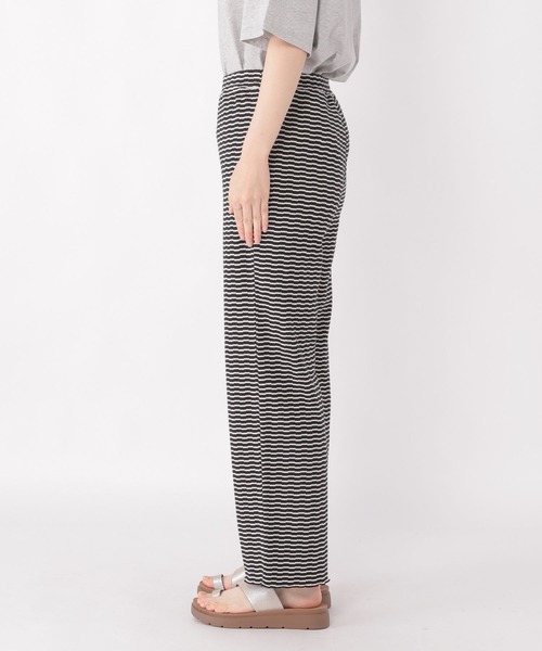 「studio CLIP」 イージーパンツ MEDIUM ブラック レディース_画像9