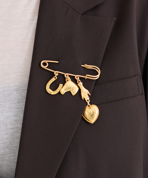 IENA（イエナ） 「WEB限定/追加」IENA CHEVAL 3ROW ブローチB