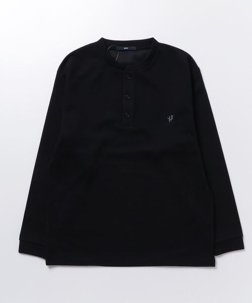 「SHIPS」 長袖Tシャツ MEDIUM ブラック メンズ_画像2