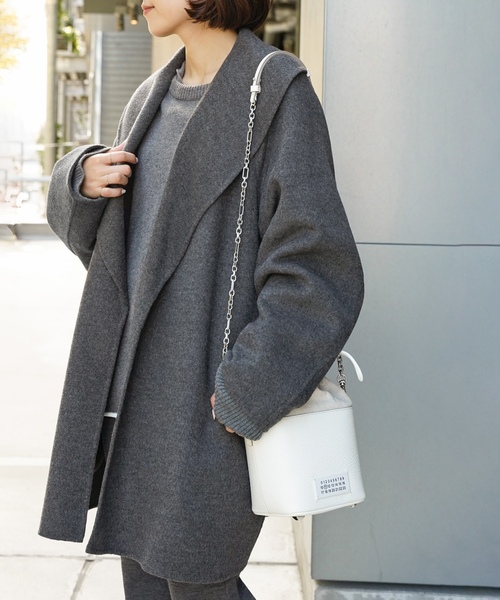 「Deuxieme Classe」 長袖ニット FREE ベージュ レディース_画像6