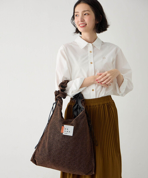 「CROSSPLUS ONLINE」 トートバッグ フリー グレー レディース_画像4