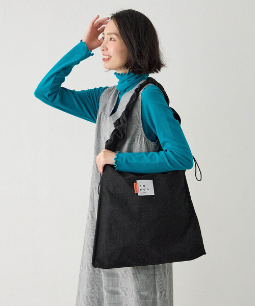 「CROSSPLUS ONLINE」 トートバッグ フリー グレー レディース_画像5