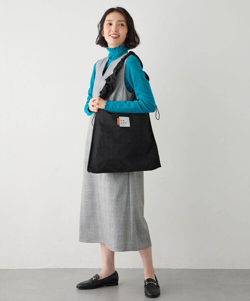 「CROSSPLUS ONLINE」 トートバッグ フリー グレー レディース_画像7