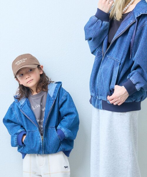 PENNEYS（ペニーズ） ブルゾン アウター 「KIDS」フードデニム